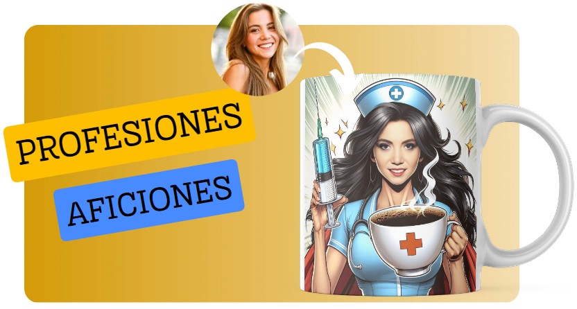 tazas personalizadas con profesiones